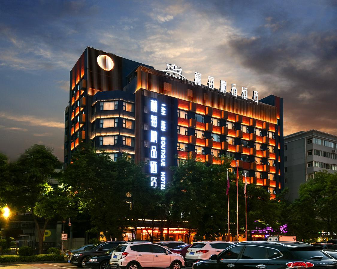 Lanmei Boutique Hotel West Station Branch Lanzhou Exterior photo